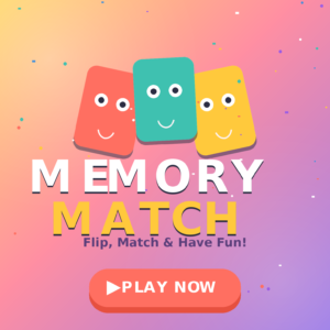 Memory Match Game for Kids